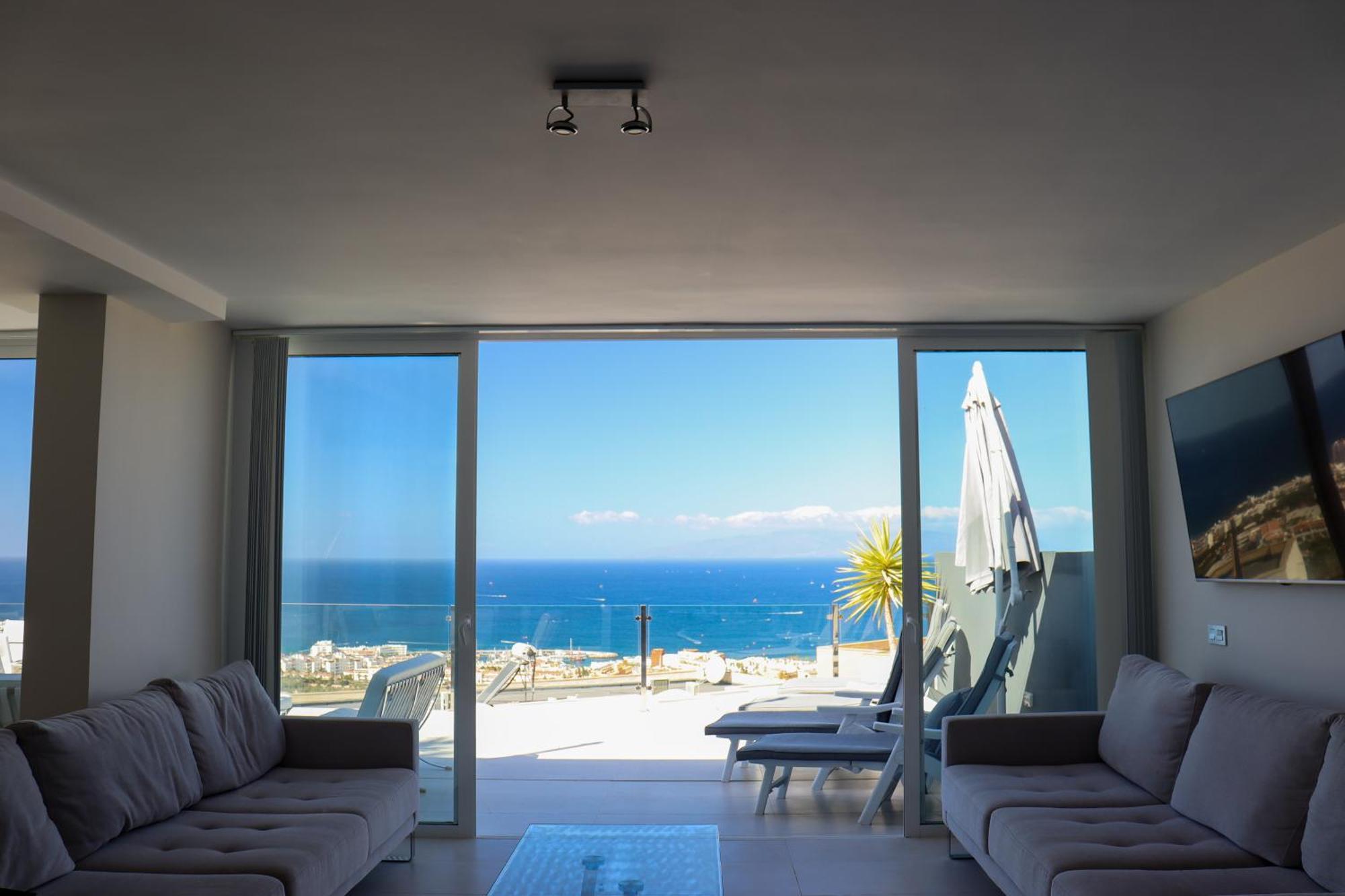 Azure Sky Villa - Panoramic Ocean View, Luxury, San Eugenio Costa Adeje  Zewnętrze zdjęcie