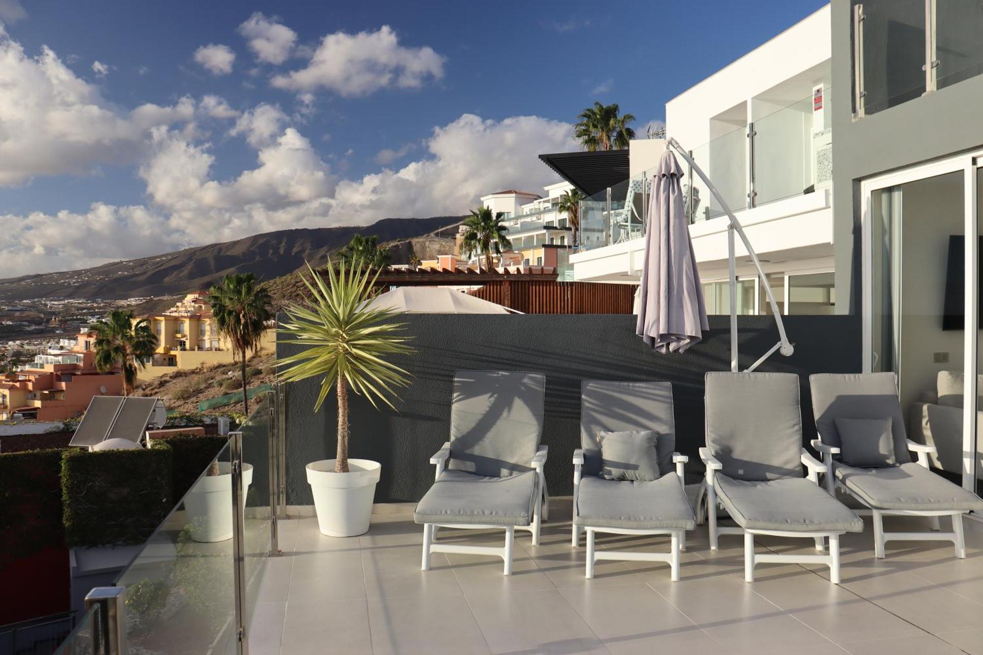 Azure Sky Villa - Panoramic Ocean View, Luxury, San Eugenio Costa Adeje  Zewnętrze zdjęcie