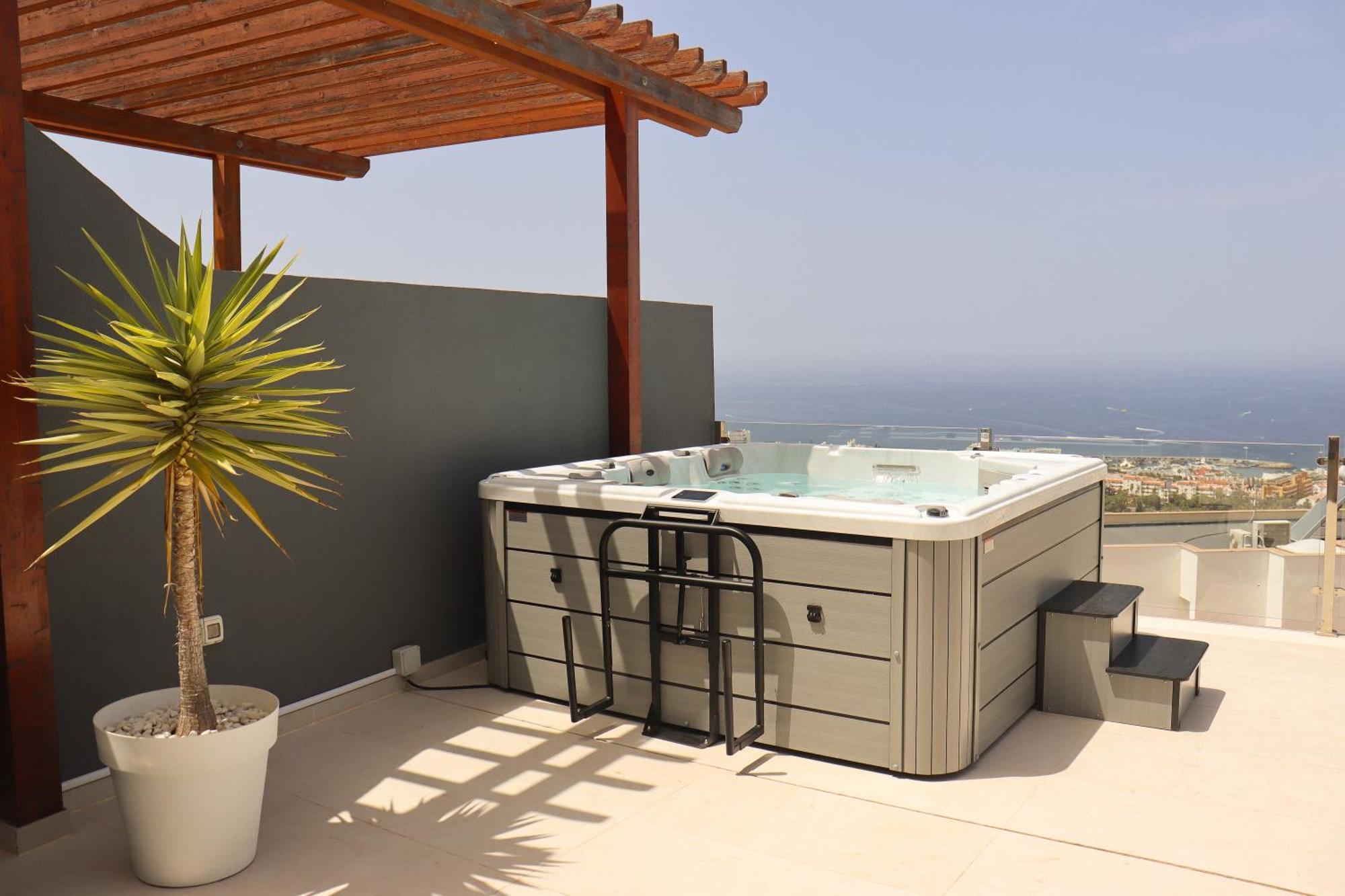 Azure Sky Villa - Panoramic Ocean View, Luxury, San Eugenio Costa Adeje  Zewnętrze zdjęcie